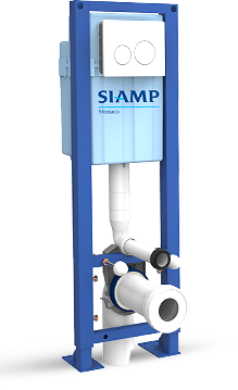 Siamp Mécanisme chasse d'eau Batis-supports WC SENSEA, SIAMP pas cher 