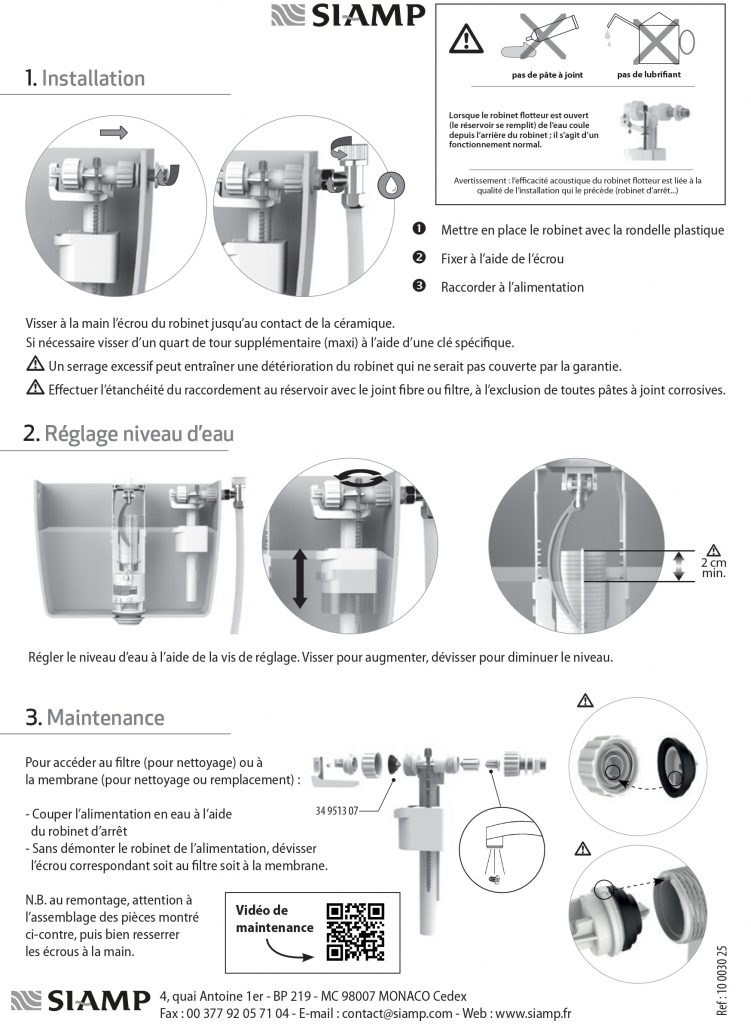 Maintenance Optima S L Siamp